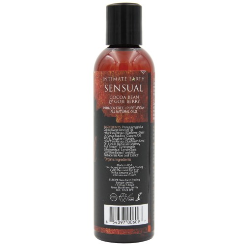 Aceite de Masaje Sensual Intimate Earth Grano de Cacao