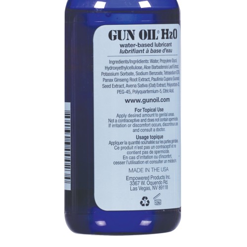 Gun Oil H2O - Lubricante a Base de Agua - 16 oz