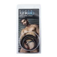 KinkLab Paquete de Anillos de Goma para Mayor Estimulación