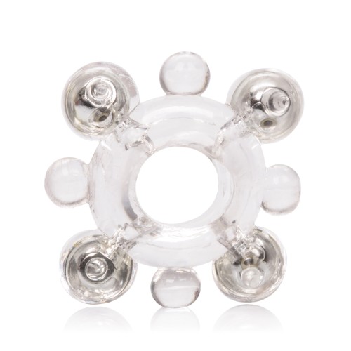 Basic Essentials Enhancer Ring with Beads Clear