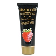 Crema Oralicious Sabor Fresa para Sexo Oral