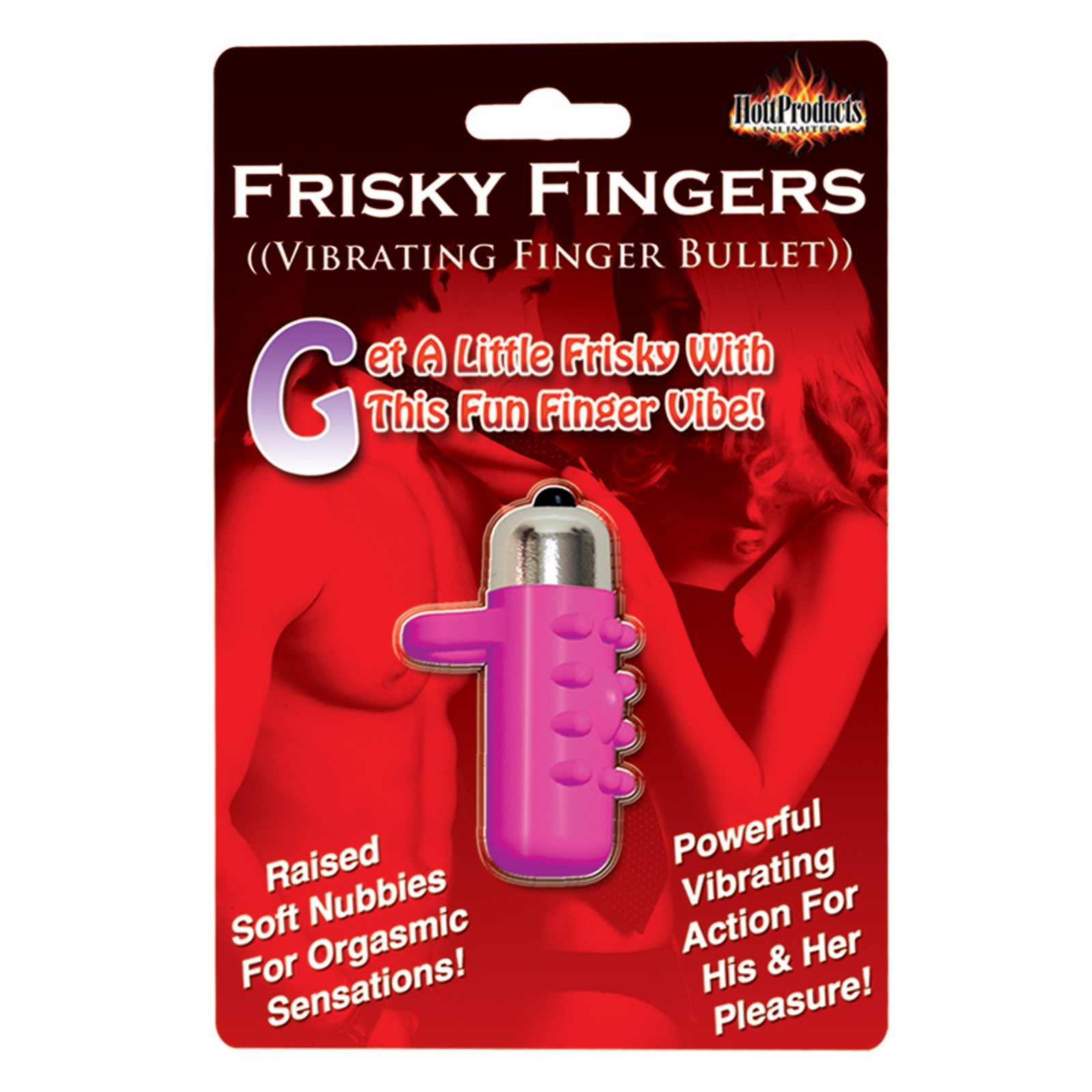 Frisky Fingers Vibrating Sleeve for Enhanced Sensations