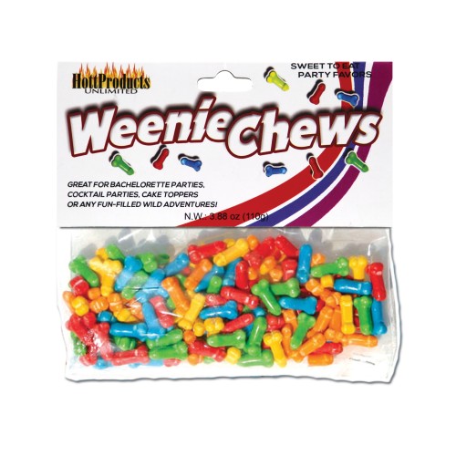 Weenie Chews Assorted Flavors Candy