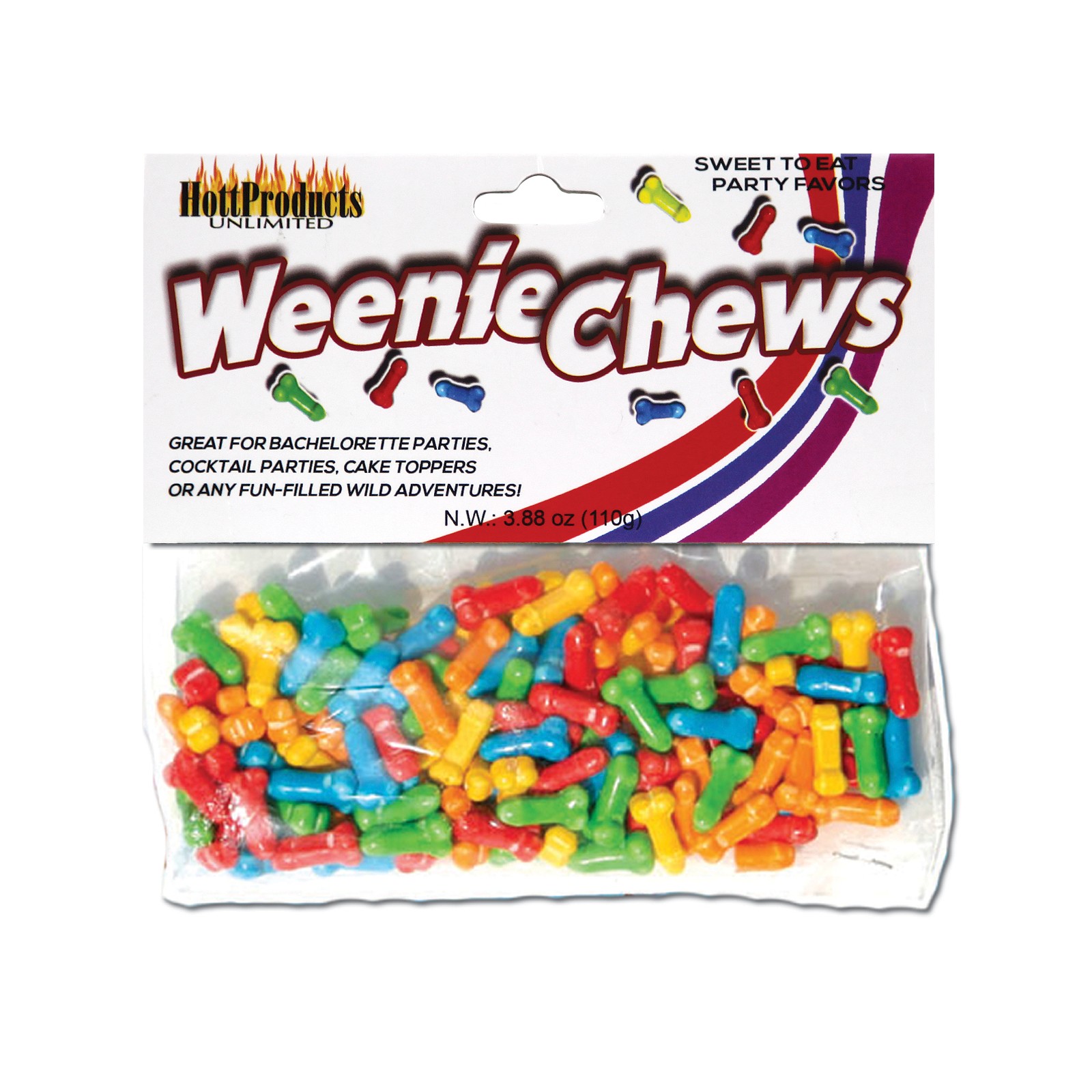 Caramelos Weenie Chews Sabores Variados