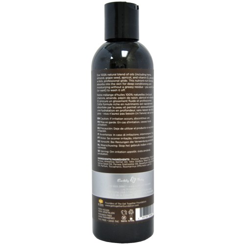 Earthly Body Massage Body Oil Unscented 8 oz