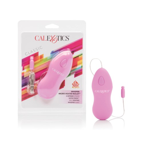 Whisper Micro Heated Bullet - Discreet Pleasure