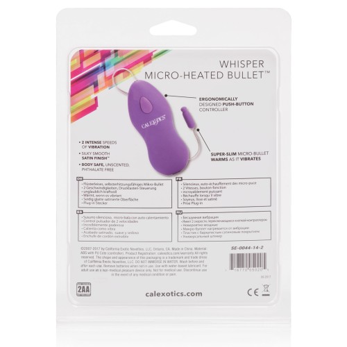 Whisper Micro Heated Bullet Purple