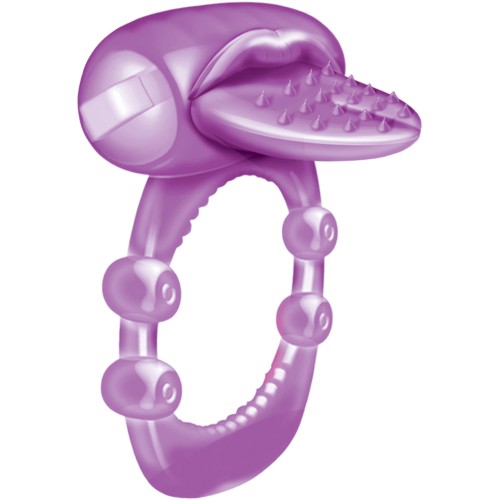 Anillo Vibrador Nubby Tongue X-treme