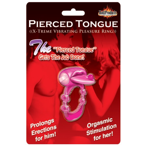 Anillo de Placer X-treme Pierced Tongue Magenta