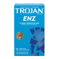 Condomes Lubricados Trojan Enz - Caja de 12