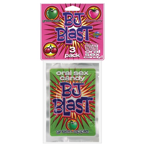 BJ Blast Oral Sex Candy - Assorted Flavors Pack of 3