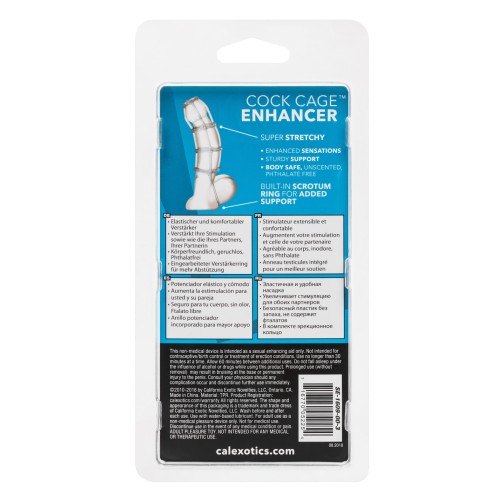 Cock Cage Enhancer Clear