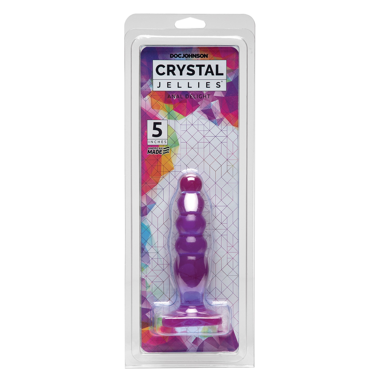 Crystal Jellies 5" Anal Delight for Ultimate Pleasure