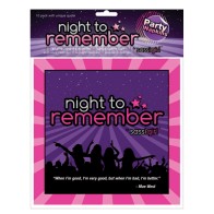 Night to Remember Standard Party Napkins - Pack of 10