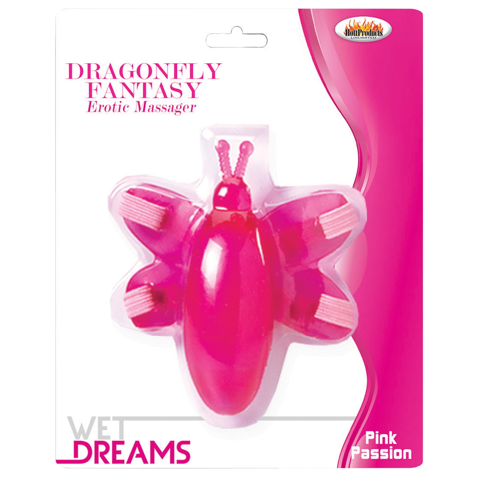 Masajeador Dragonfly Fantasy de Wet Dreams para Placer Intenso