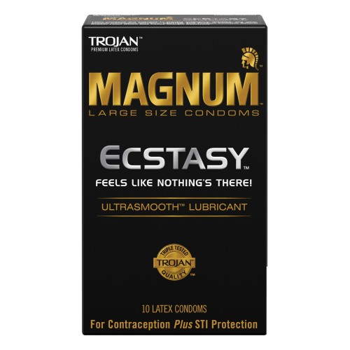 Condones Trojan Magnum Ecstasy - Caja de 10