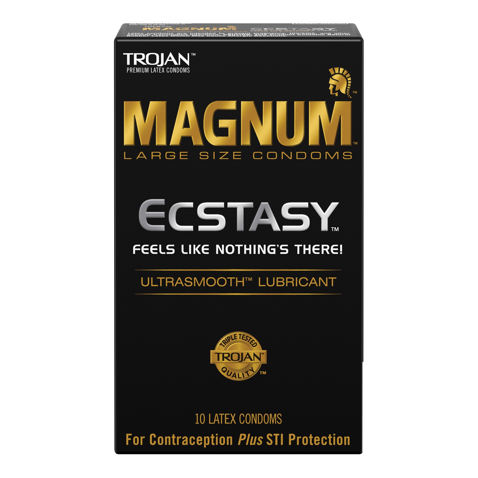 Condones Trojan Magnum Ecstasy - Caja de 10