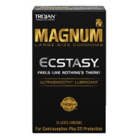 Condones Trojan Magnum Ecstasy - Caja de 10