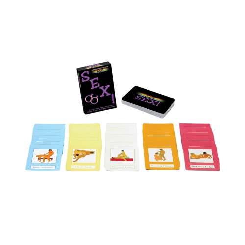 Gay Sex Card Game - Bilingual