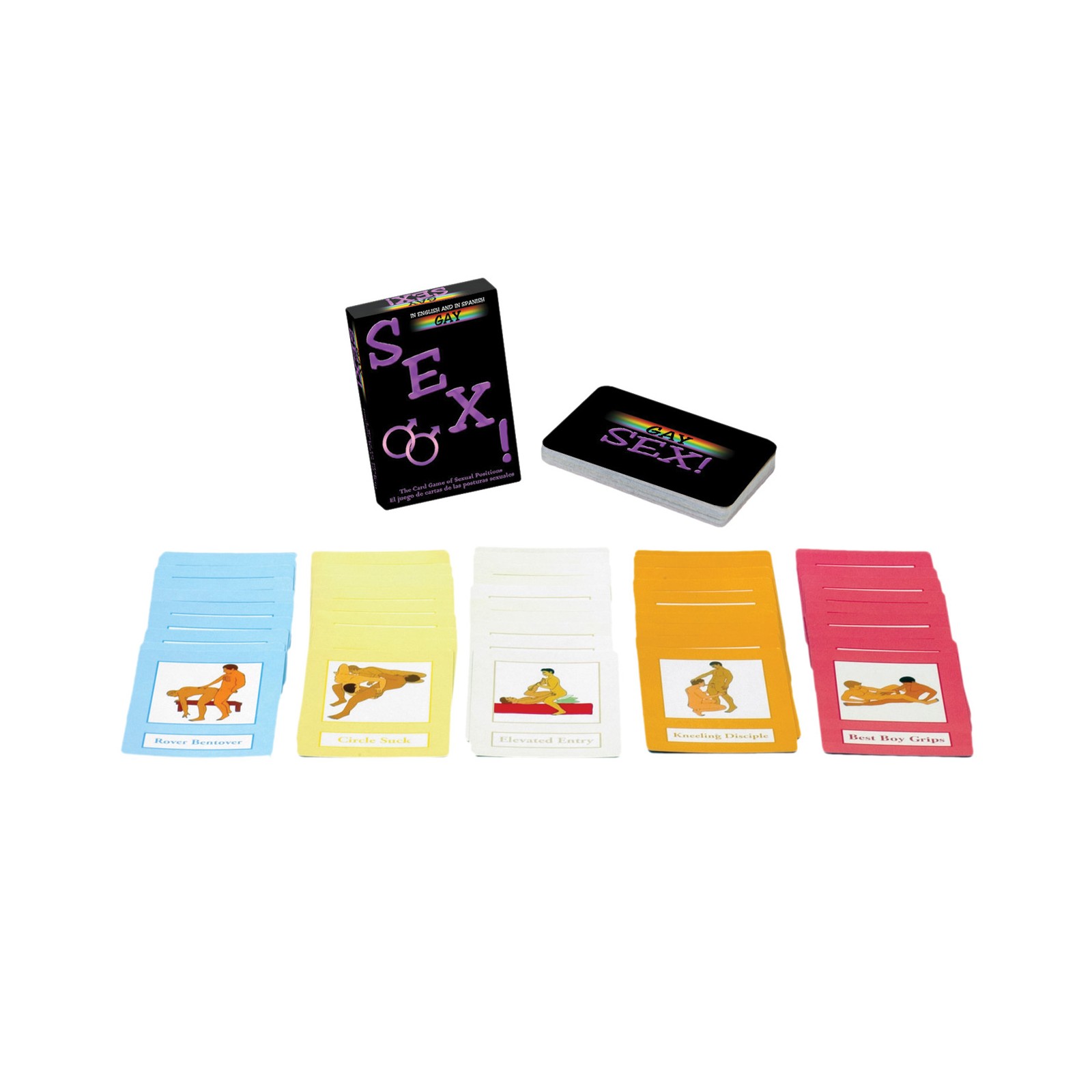 Juego de Cartas Gay Sex - Bilingüe