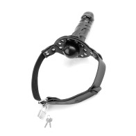 Fetish Fantasy Deluxe Ball Gag with Dildo for Ultimate Kink