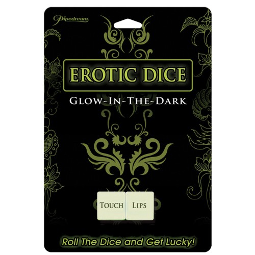 Glow in the Dark Erotic Dice - Fun Couples Game