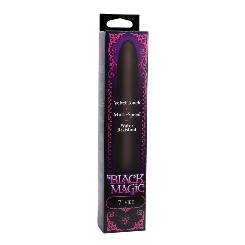 Vibrador Impermeable Black Magic de 7 Pulgadas para Placer Infinito