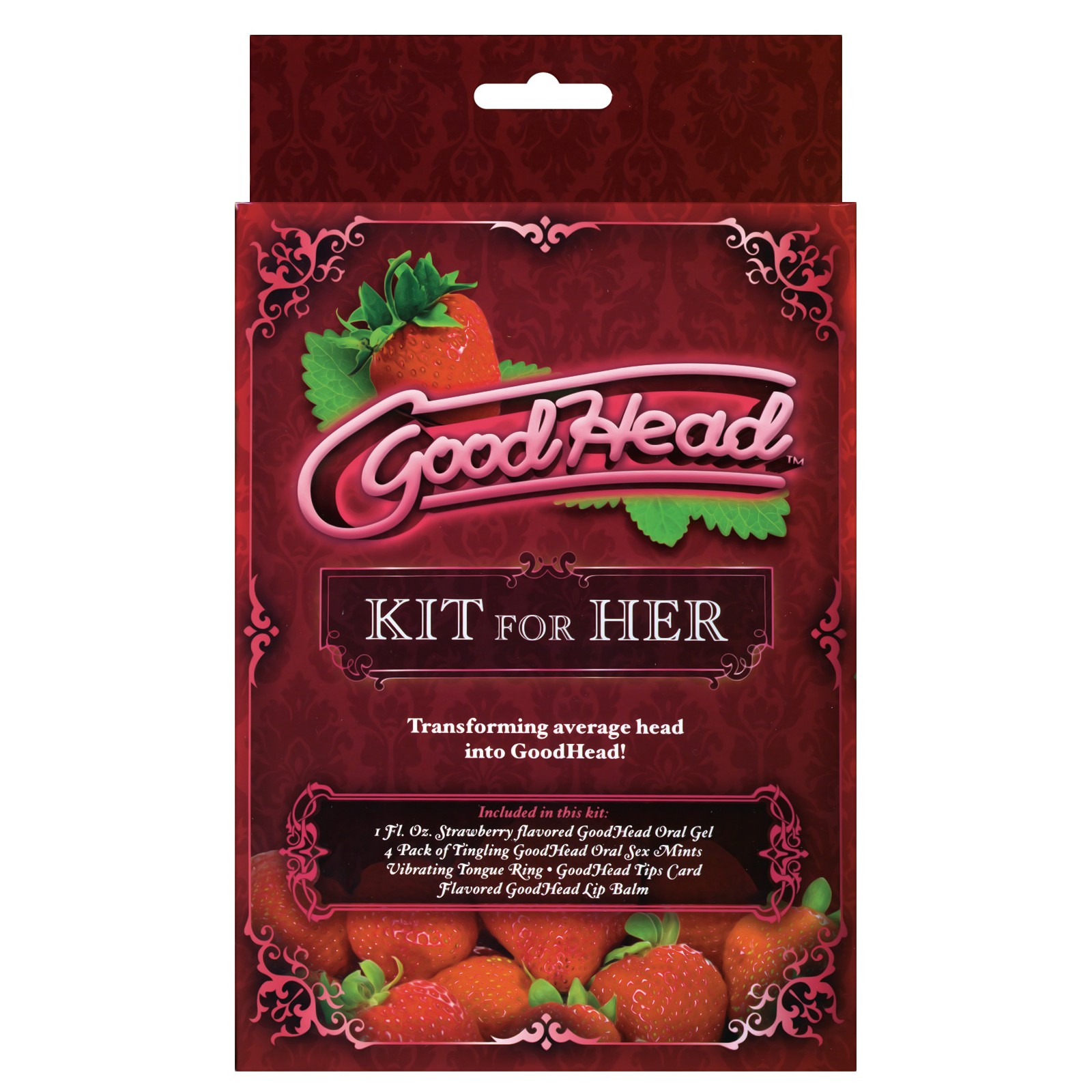 GoodHead Oral Kit for Her Strawberry Flavor