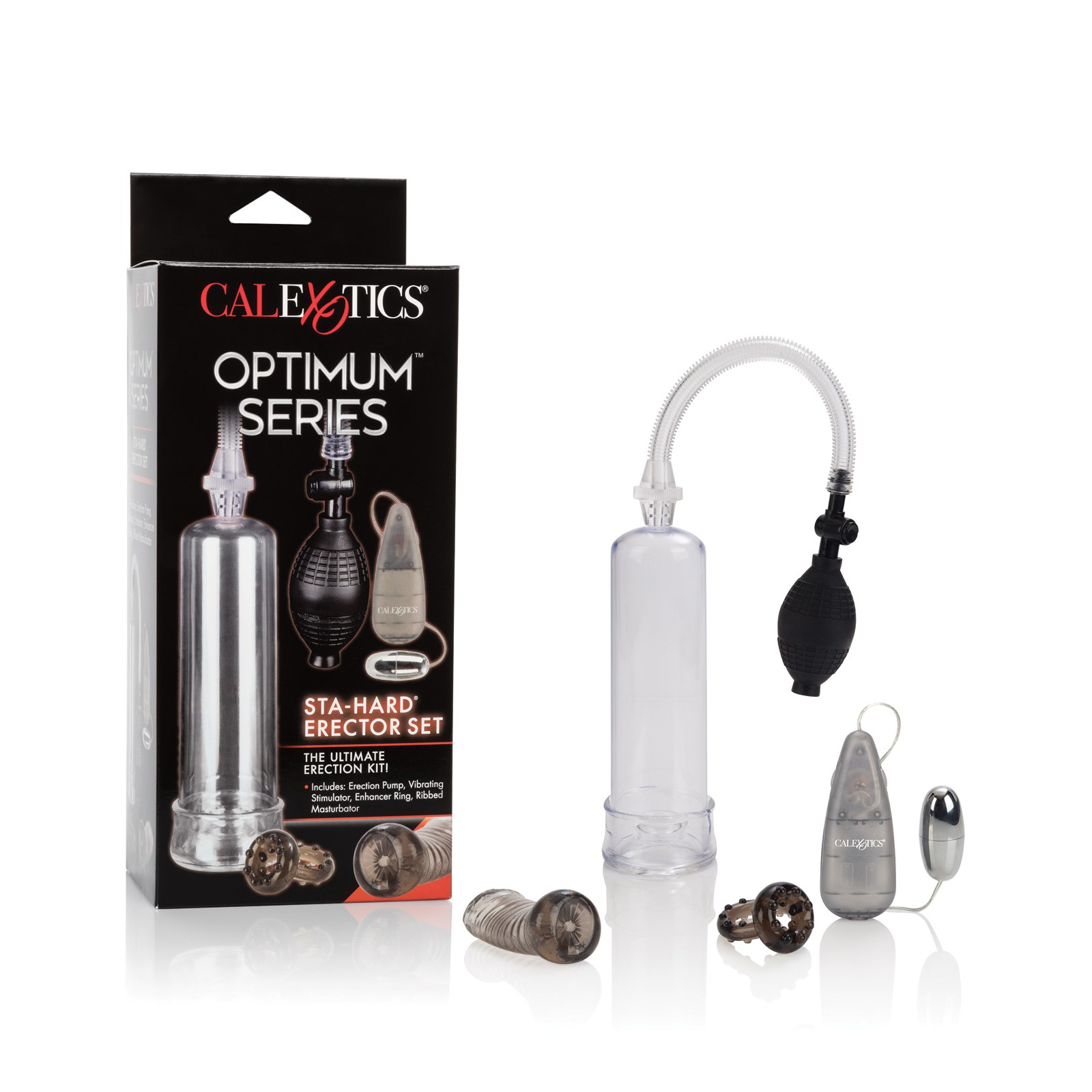 Optimum Series Sta-Hard Erector Set - Clear for Maximum Pleasure