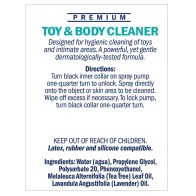 Swiss Navy Toy & Body Cleaner - 6 oz