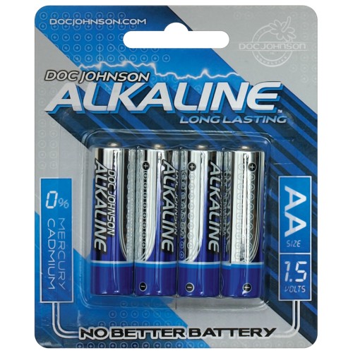 Doc Johnson Alkaline Batteries - Reliable Power for Toys