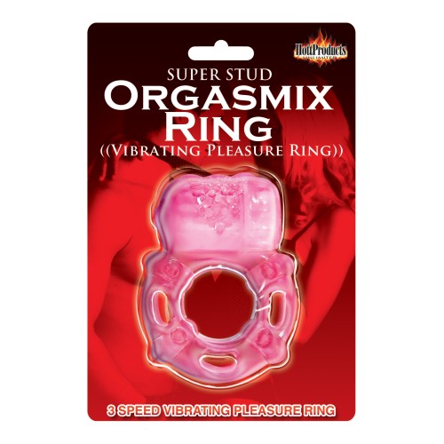 Super Stud Orgasmix Ring 3 Speed Purple