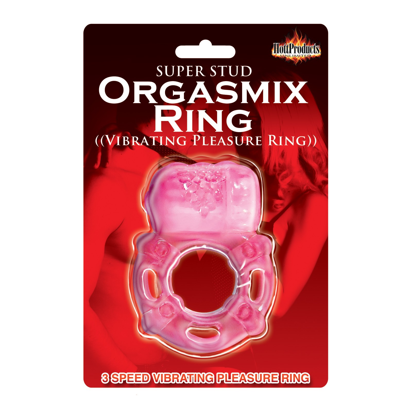 Anillo de Placer Orgasmix Super Stud 3 Velocidades Púrpura