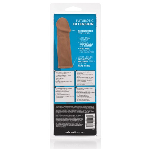 Futurotic Brown Penis Extender for Enhanced Pleasure