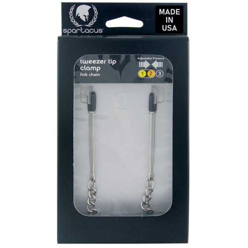 Spartacus Adjustable Nipple Clamps with Link Chain