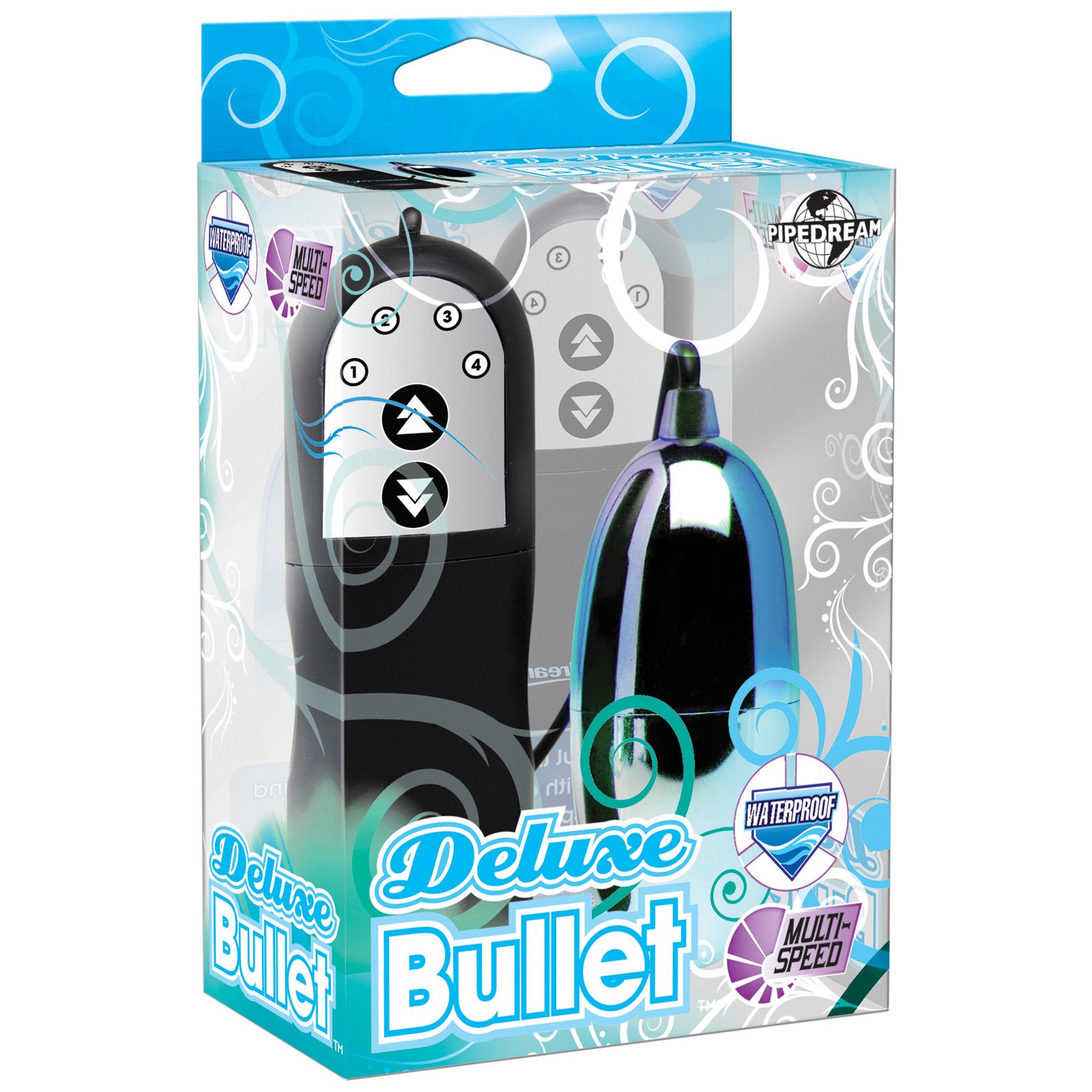 Deluxe Bullet Waterproof Vibe Multi-speed Blue