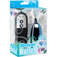 Deluxe Bullet Waterproof Vibe Multi-speed Blue