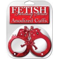 Grilletes Anodizados Fetish Fantasy - Rojo