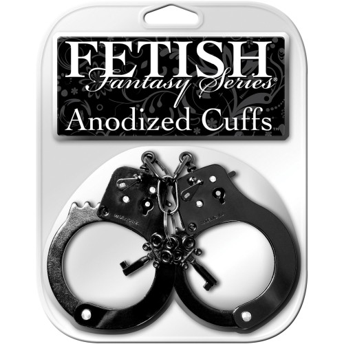 Grilletes Anodizados Fetish Fantasy para Juego de Restricción