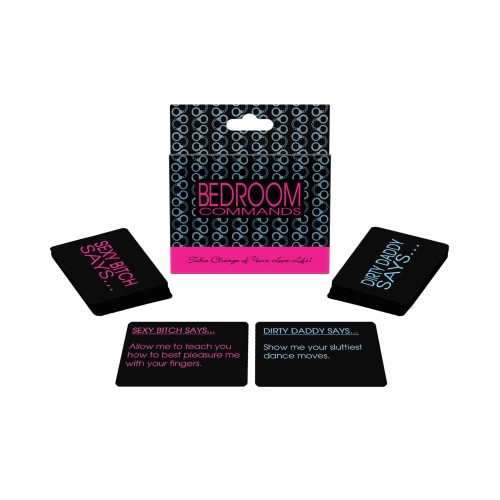 Bedroom Commands Card Game for Fun and Excitement