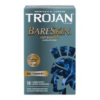 Condones Trojan Bare Skin - Caja de 10