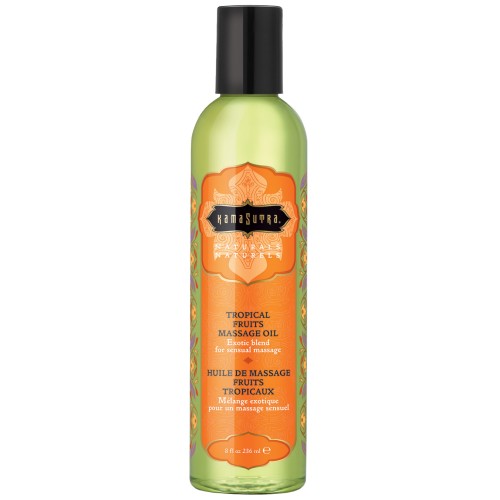 Kama Sutra Naturals Massage Oil Tropical Fruits for Relaxation