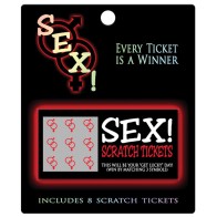 Diversión para Adultos con ¡Sexo! Tickets de Rascado - Kheper Games