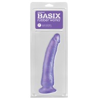 Basix Rubber Works Slim Dong 7 Inch Purple