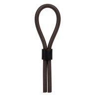 Silicone Stud Lasso Adjustable Erection Enhancer Black