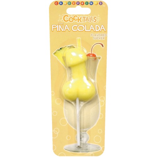 Chupete con Sabor a Cócteles - Pina Colada