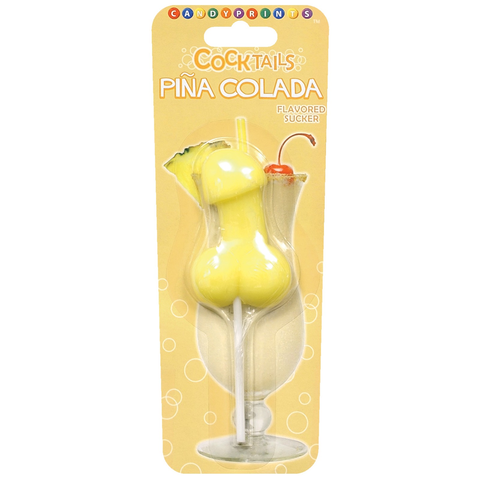 Chupete con Sabor a Cócteles - Pina Colada