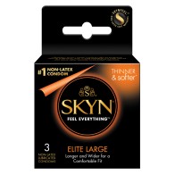 Lifestyles SKYN Elite Large Condoms Box of 3