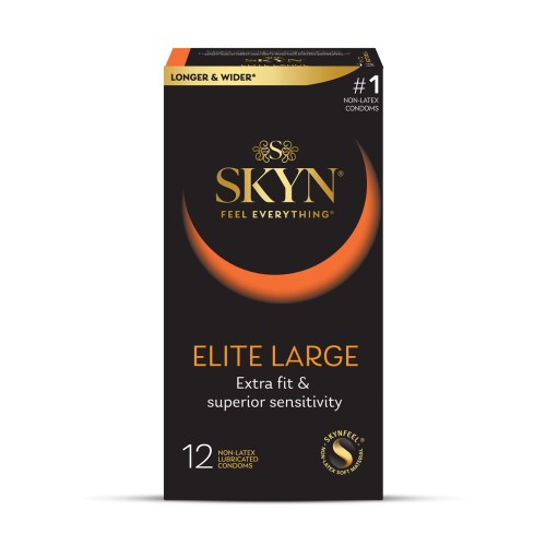 Condones Lifestyles SKYN Elite Grandes Paquete de 12