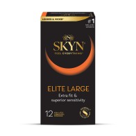 Condones Lifestyles SKYN Elite Grandes Paquete de 12